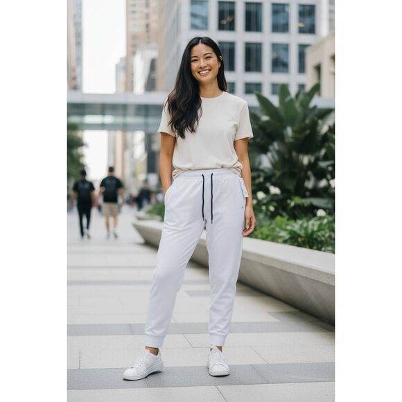 Legend White Sweatpants Size Large - Picture 3 of 3